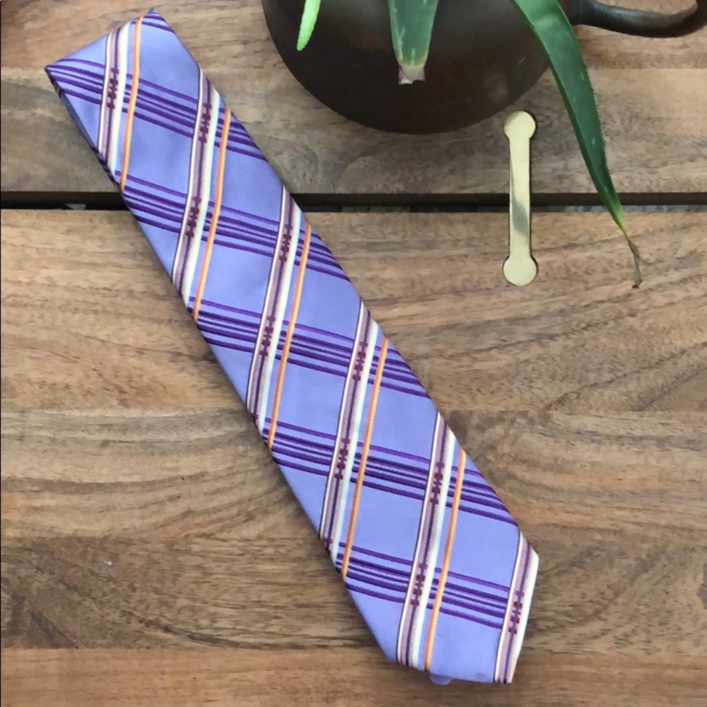 Hugo boss patterned tie